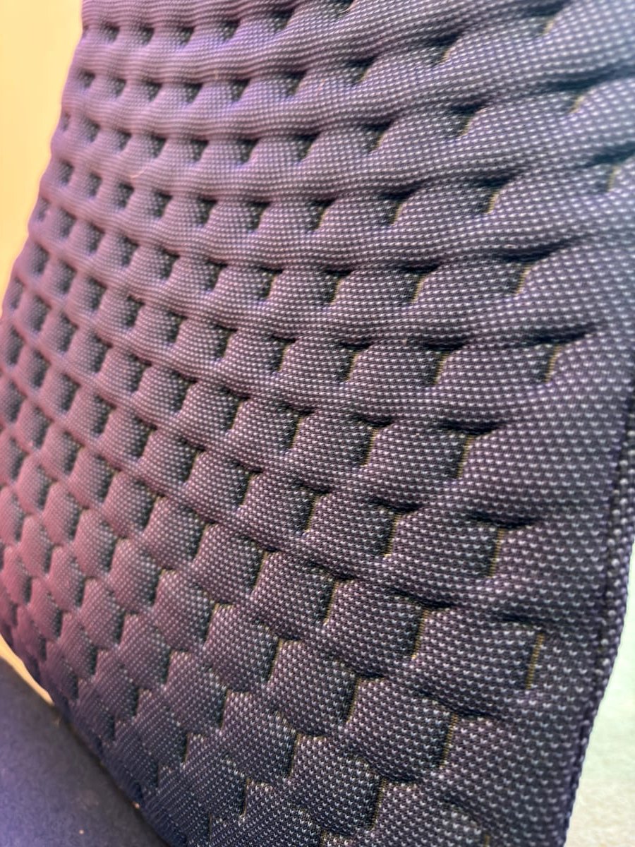 Fern Pixelated Mesh Back Design